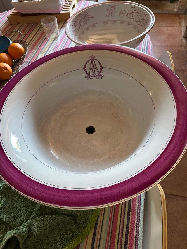 Lavabo antiguo Pickman La Cartuja Sevilla grande