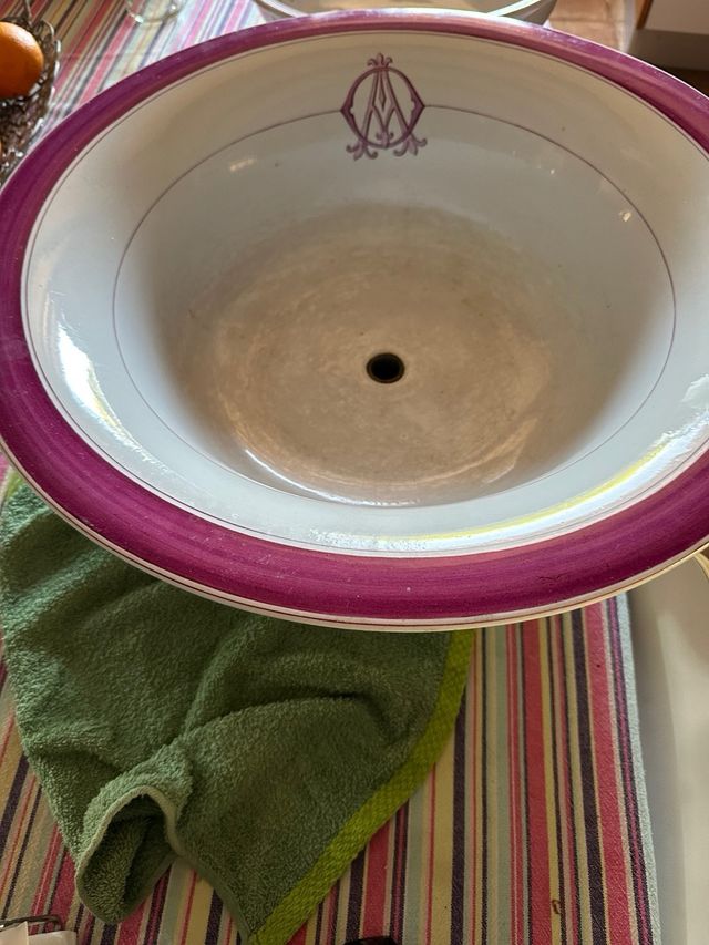 Lavabo antiguo Pickman La Cartuja Sevilla grande