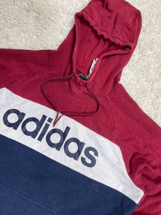 ¡¡OFERTA!! Talla L Sudadera Adidas Roja y Azul