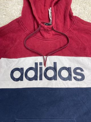 ¡¡OFERTA!! Talla L Sudadera Adidas Roja y Azul