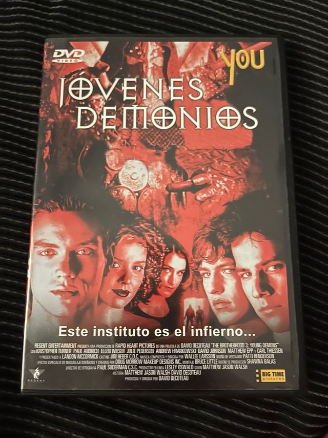 DVD Jóvenes Demonios (Terror)