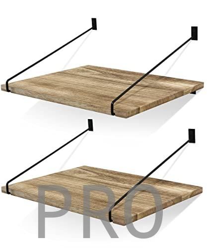 Estantes Flotantes Rústicos