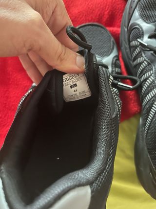 Zapatos Deportivos Senderismo/Gimnasio Negro/Plata