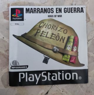 Marranos en Guerra PS1 PAL España Completo