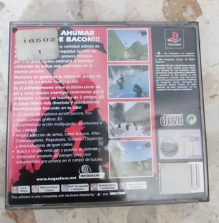 Marranos en Guerra PS1 PAL España Completo