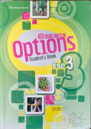 LIBRO
INGLÉS OPTIONS 3º ESO.
ISBN 978-9925-30-906