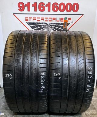 315 35 20 Y PIRELLI RUEDA AL 90% VIDA UTIL