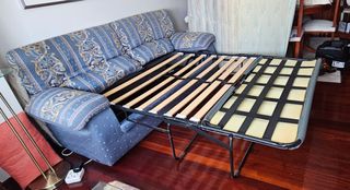 Sofá-cama 2m Beige