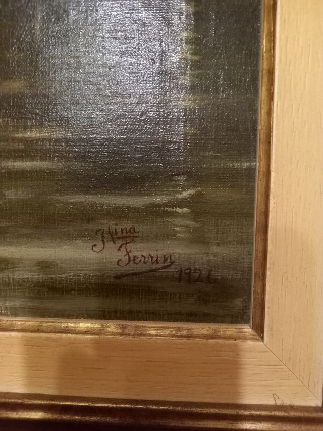 4 Cuadros de Josefina Ferrin, 1925, 1926 y 1927