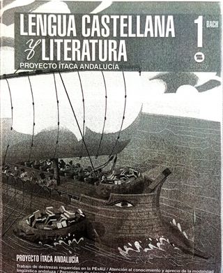 Libro lengua primero bachillerato Editorial Sansy