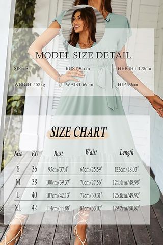 Vestido de Verano Bohemio para Mujer con Cuello