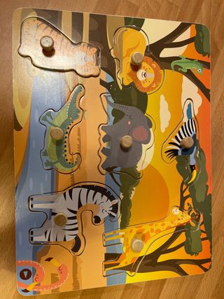 Puzzle de animales de la selva