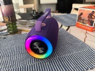 Altavoz Bluetooth KIMISO Portátil Morado
