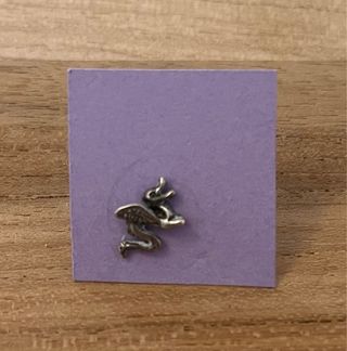 Pendiente Plata Dragón