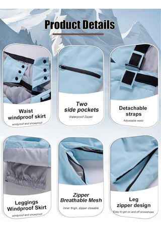 Pantalones de esquí/snow mujer Talla S