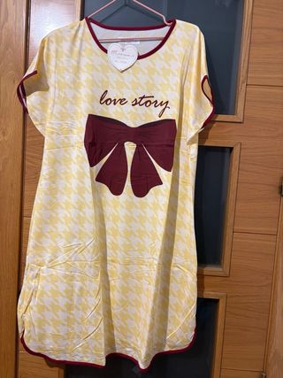 Camisón mujer estampado love story