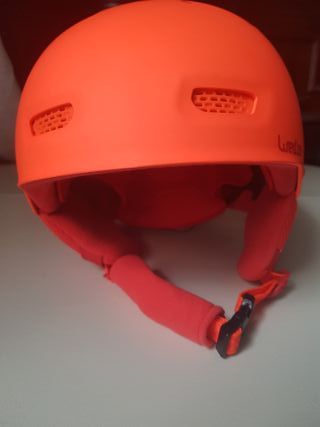 Casco Esquí Niños Wedze Talla M Naranja