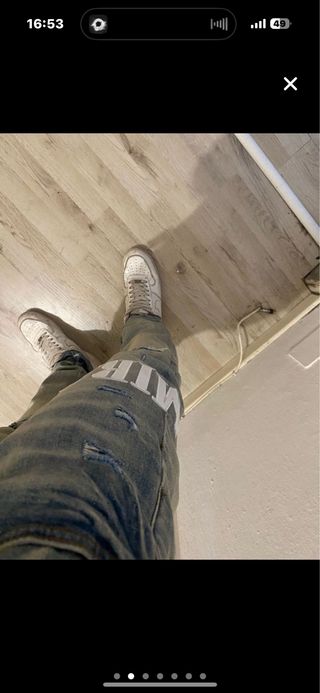 Jeans Amiri blu
