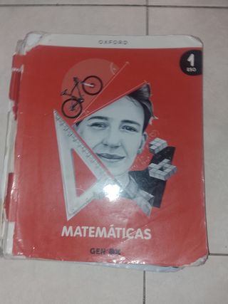 LIBRO DE MATEMÁTICAS DE 1 DE ESO MIGEL FERNANDEZ