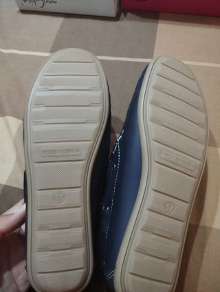 Mocasines niño Angelitos azul marino talla 37