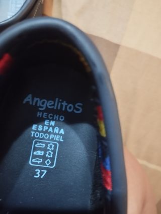 Mocasines niño Angelitos azul marino talla 37