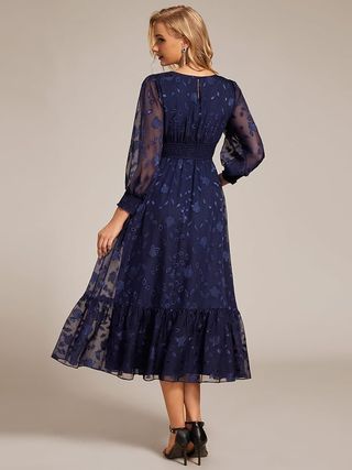 Vestido de Fiesta Elegante Mujer Talla 52