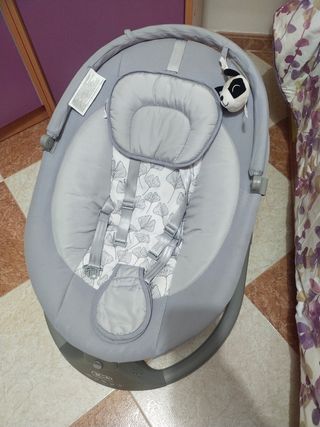 Silla Mecedora y Hamaca Eléctrica para Bebé