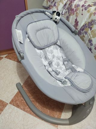Silla Mecedora y Hamaca Eléctrica para Bebé