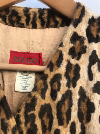 Chaqueta Kenzo Animal Print