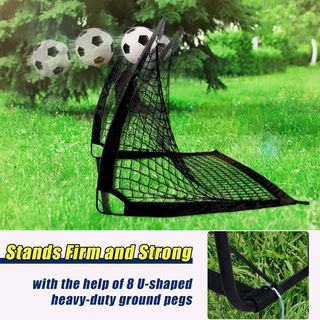 Set 2 Porte Calcio Bambini 120cm Nuove EA010