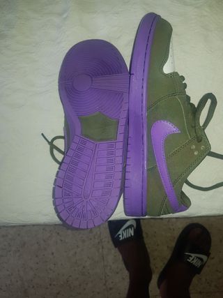 Tenis Nike Dunk SB Olive Green/Purple