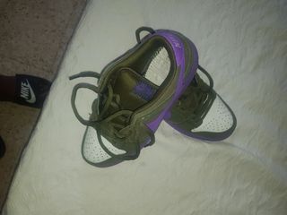 Tenis Nike Dunk SB Olive Green/Purple