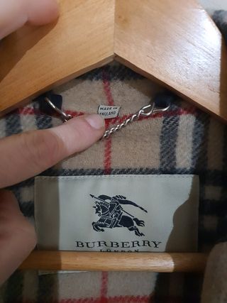 LIQUIDACIÓN : Gabardina Parka Burberry Original