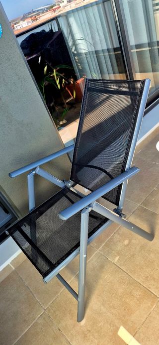 Sillas de terraza plegables