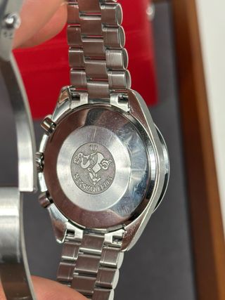 Omega Speedmaster Reduced Zafiro 39mm Negro