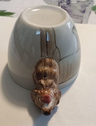 Tazza da tè in ceramica con manico testa labrador