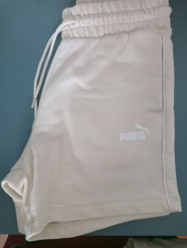Pantalón deportivo Puma beige talla XS