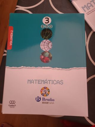 Matemáticas 3 ESO 3 volúmenes Proyecto 5 etapas