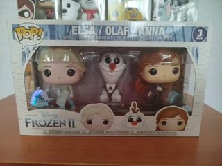 Funko Pop Frozen Elsa, Olaf y Anna Pack 3 ,
