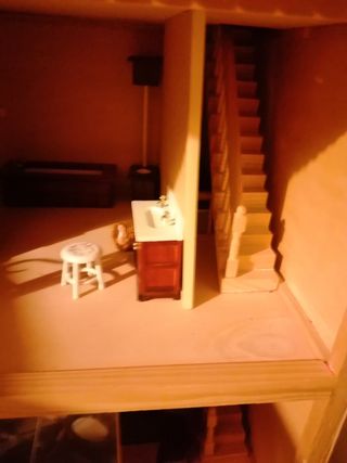 Muebles de baño casa de muñecas