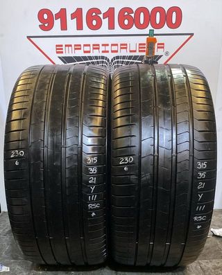 315 35 21 Y PIRELLI RUEDA AL 90% VIDA UTIL RSC