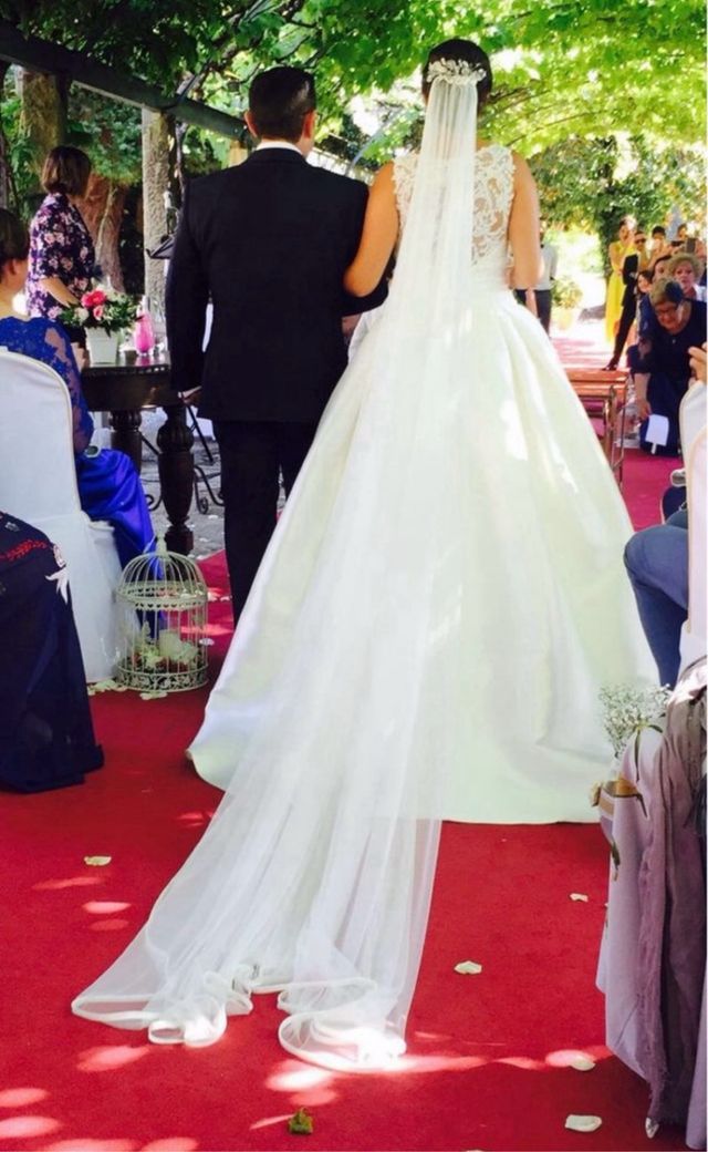 Velo de novia Rosa Clará