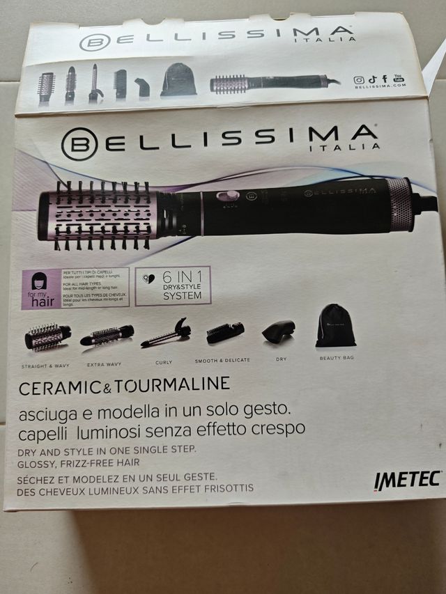 Imetec bellissima - Spazzola Modellante 6 in 1