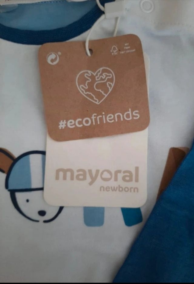 Maglietta a maniche Mayoral neonato