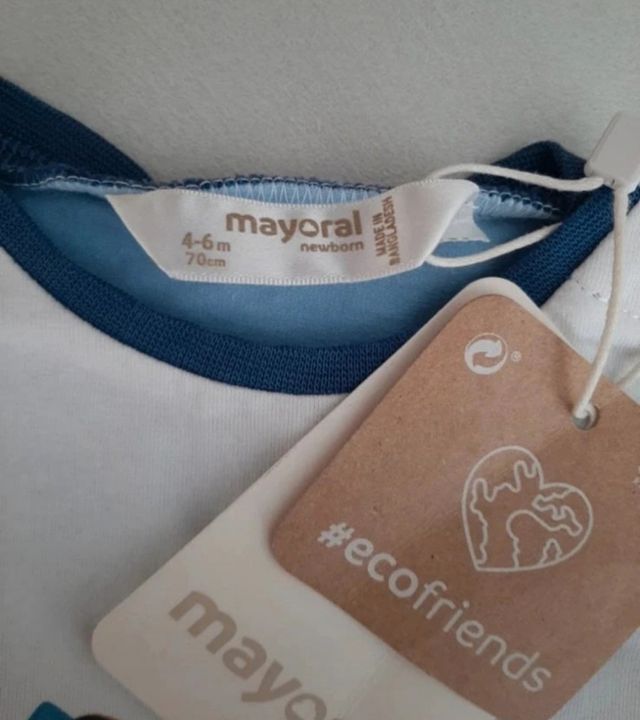 Maglietta a maniche Mayoral neonato