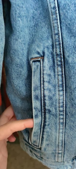 Chaqueta vaquera C&A invierno con borreguito NUEVA