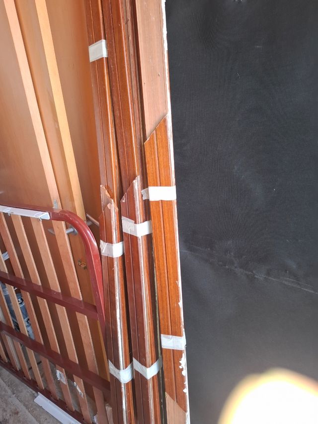 Puertas de interior macizas con sus enbellecedores