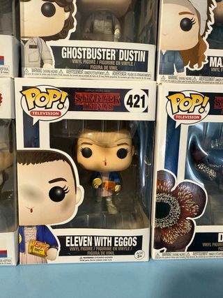 Funko Pop Eleven With Eggos 421 Stranger Things