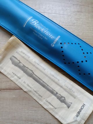 Flauta dulce Hohner de madera