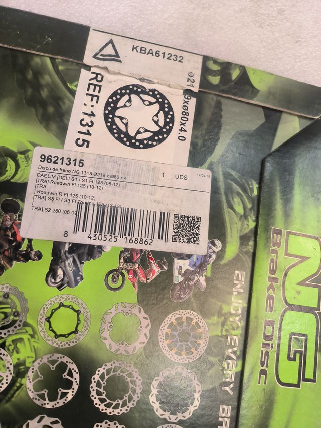 Disco de Freno NG 1315